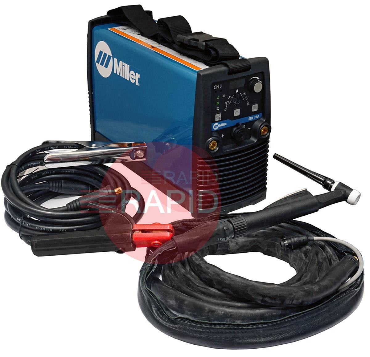 Miller STH 160 DC Pulse TIG Welder, 230v Welding Supplies from Rapid