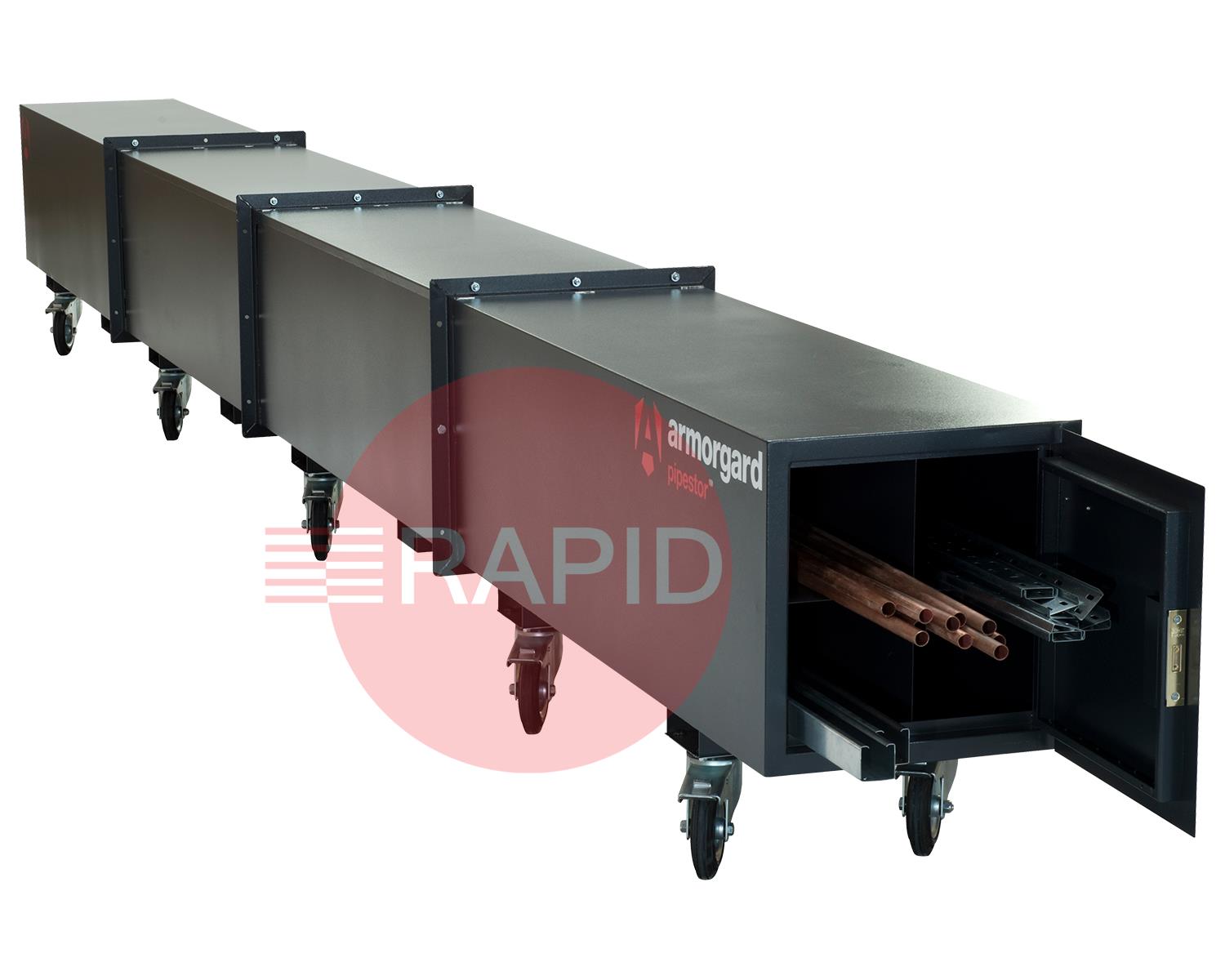 PS6.0  Armorgard Mobile PipeStor - 6 Metre