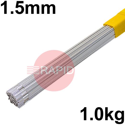RX391500  SIF SILVER SOLDER No 39, 1.5mm Brazing Wire, 1Kg Pack