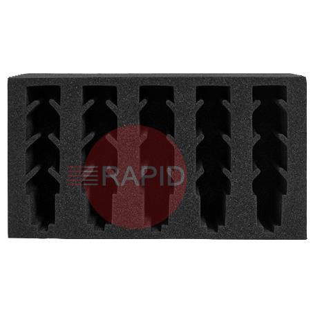 SETFM-WLD-05  HMT VersaDrive STAKIT Small 5 Space InsertFoam for CarbideMax 40 & 55 Cutters