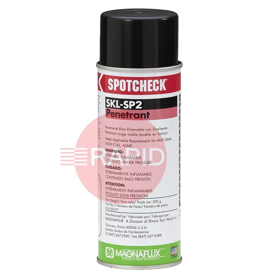 SKL-SP2  Magnaflux Spotcheck SKL-SP2 Penetrant Spray, 400ml (Box of 10)