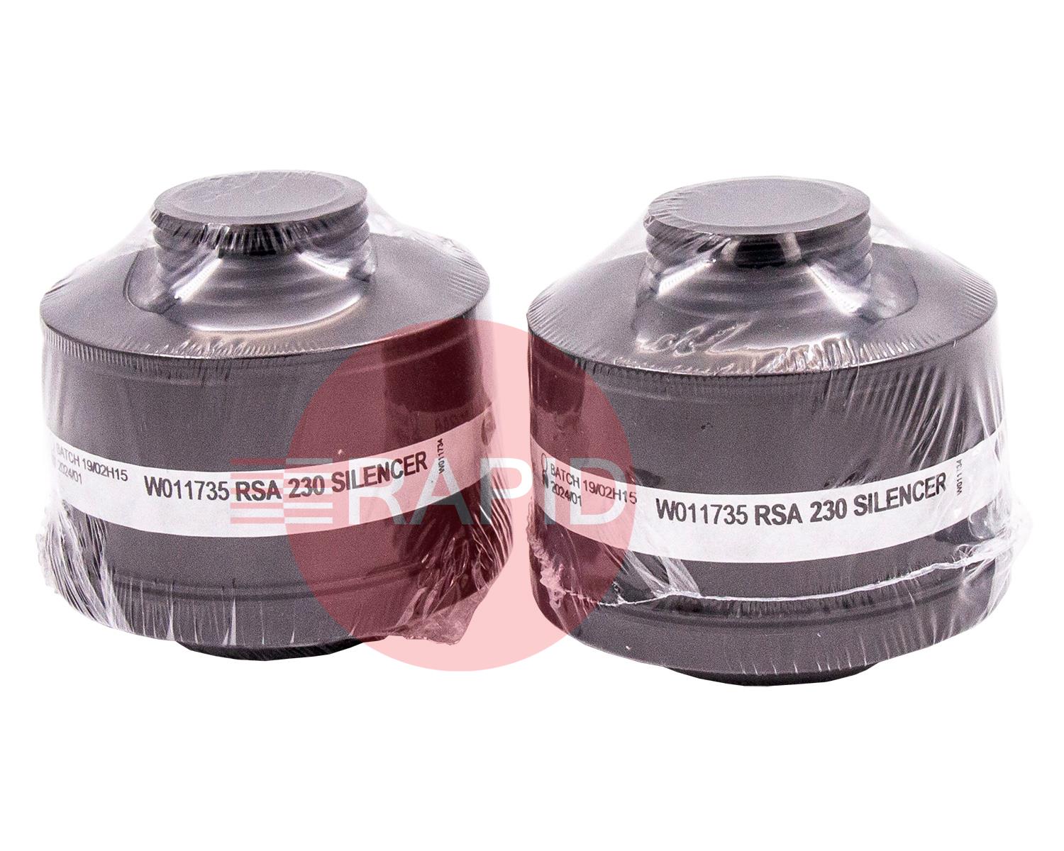 SP011735  Kemppi RSA 230 Silencer (Pack of 2)
