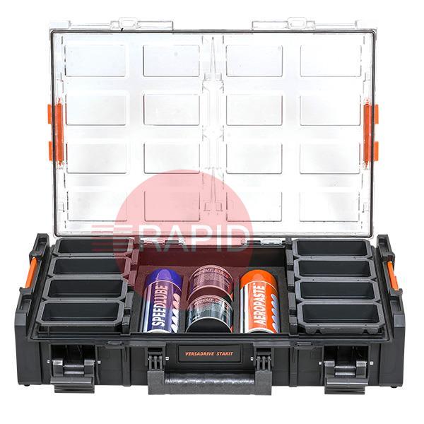 STC-EMID-100-LF  HMT VersaDrive STAKIT Mid Tool Case - Lubricant & Tool Organiser