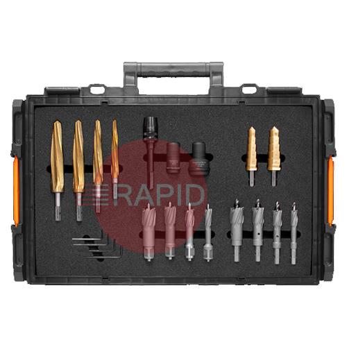 STC-EMID-SEIK  HMT VersaDrive STAKIT Mid Tool Case - 17 Piece Steel Erector's Snagging Kit