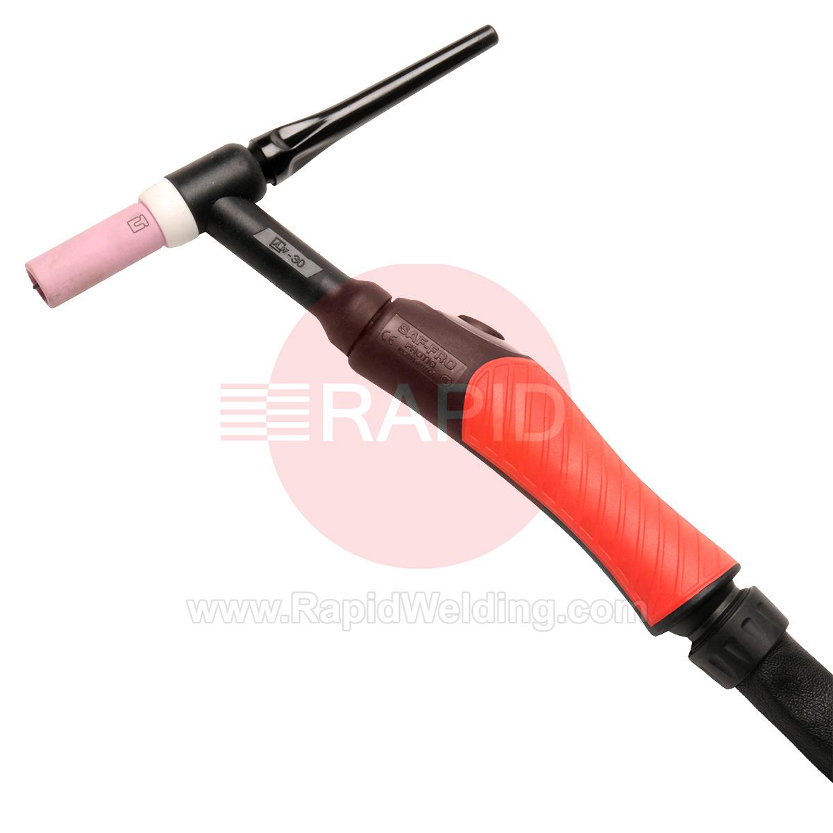 W000278398-2  Lincoln PROTIG 30 NG S Air-Cooled TIG Torch with 5 Pin Plug, 5 Metre