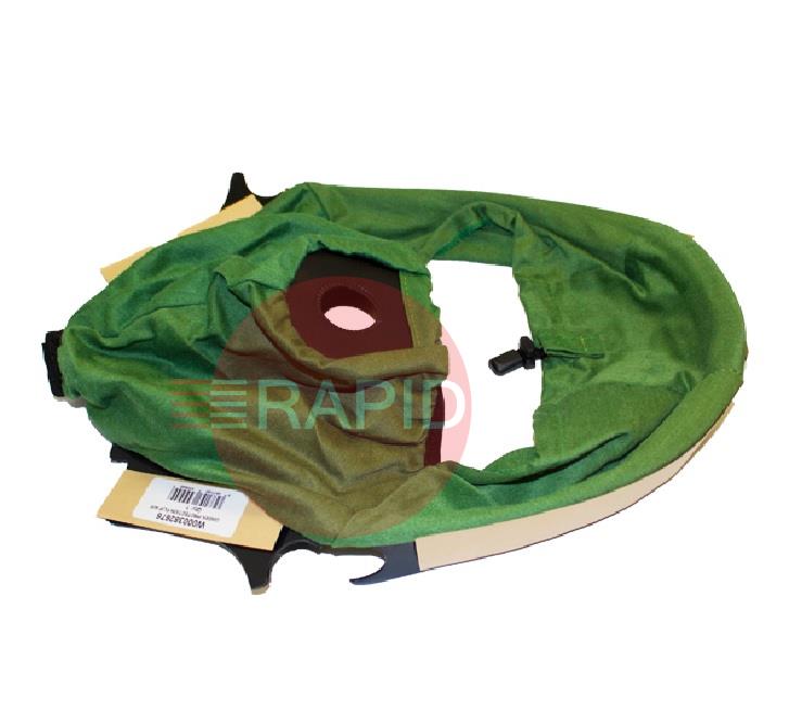 W000382676  Weldline Green Protection Face Seal, Flip Air