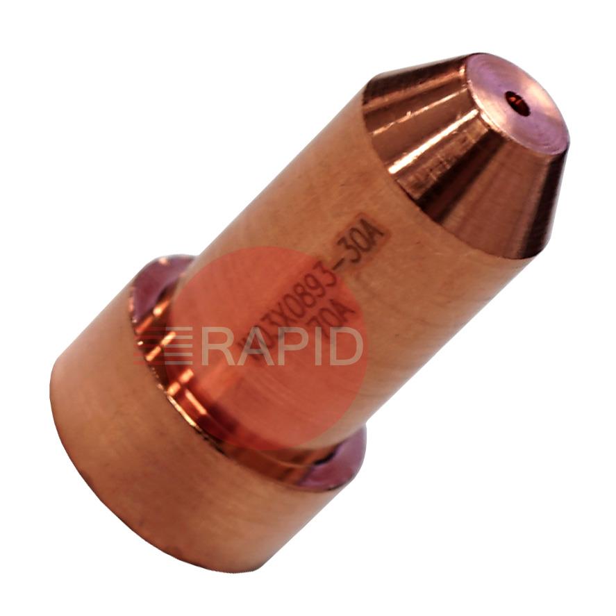 W03X0893-30A  Lincoln Electric PC1030 Nozzle 70A (Pack of 5)