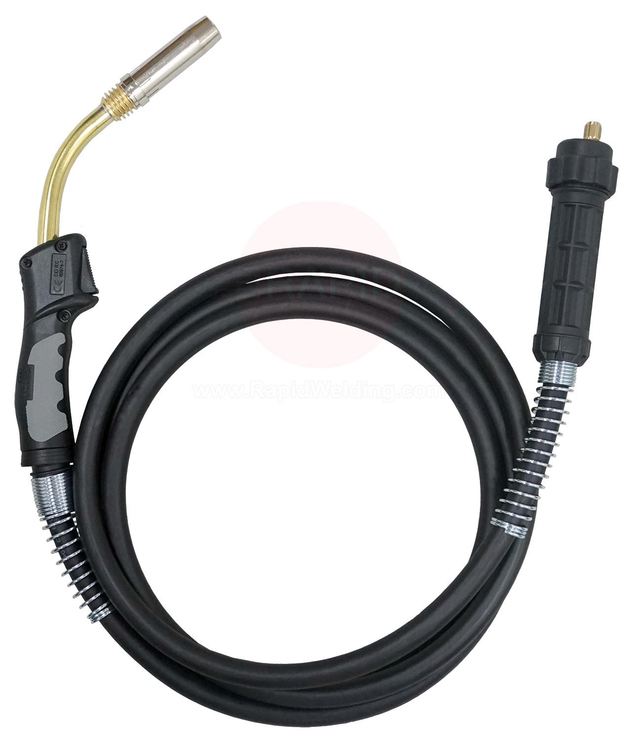 W10429-36-3M  Lincoln LGS2-360G Air Cooled 330A MIG Torch - 3m
