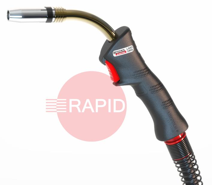 W10430-24  Lincoln LGS3-240G Air Cooled 250A MIG Torch