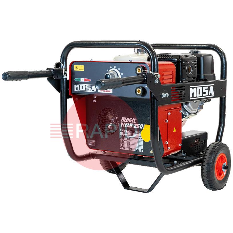 ZX35.22284  MOSA MagicWeld 150H Petrol Welding Generator Site Ready Package - 250A, 110V