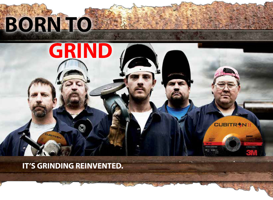 Born to Grind - 3M Cubitron II Grinding Discs