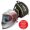 1010.201  Optrel Panoramaxx CLT 2.0 Silver Auto Darkening Welding Helmet + FREE Optrel Backpack, Shade 4 - 12
