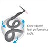 W10529-17-4V  Lincoln WTT2 17V Gas Valve TIG Torch - 4m with 13mm Connection